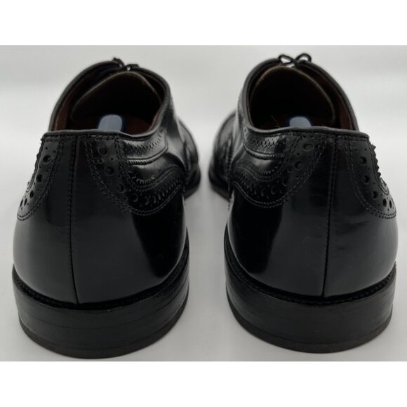 Allen Edmonds McAllister Oxford Wingtip Brogue Black Leather Shoes Size 15AA main image 9